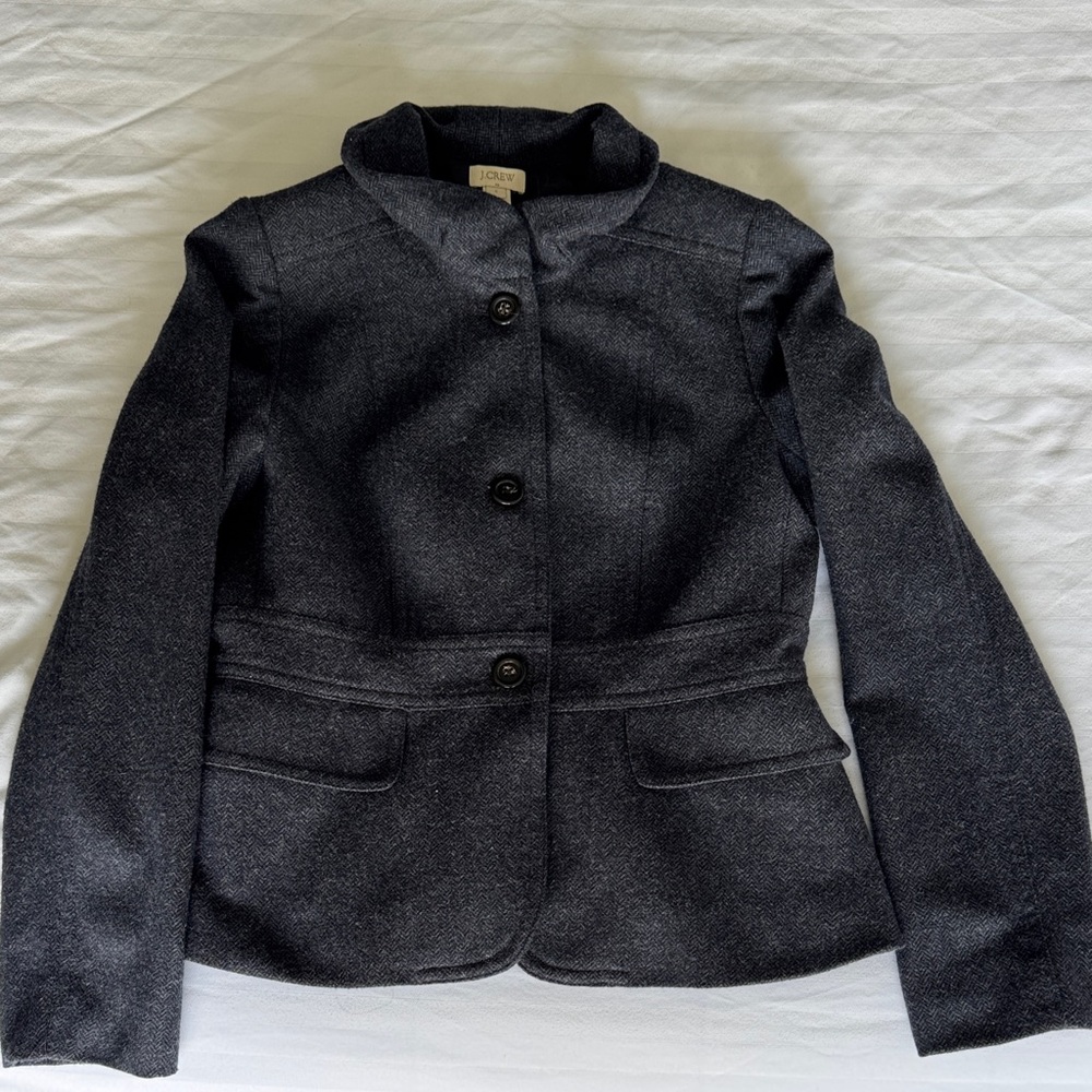 J. Crew Charcoal Blazer